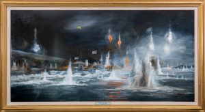 Painting of HMAS Perth(I)